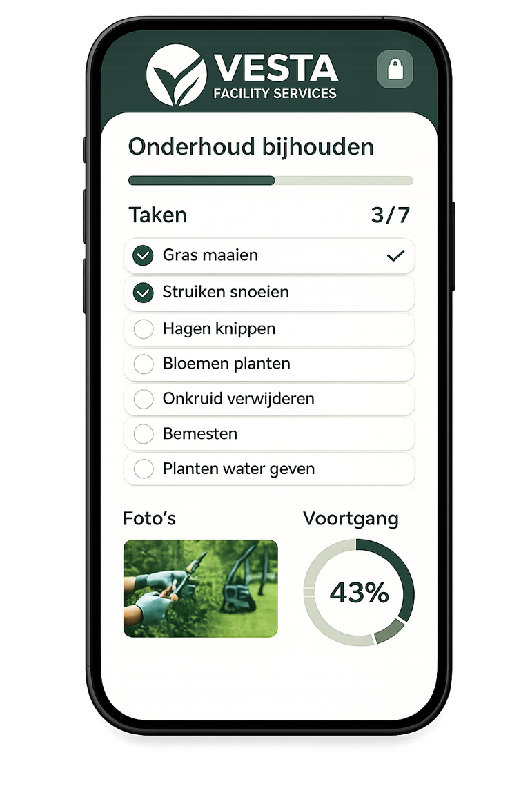 VESTA Facility Services Onderhouds-App